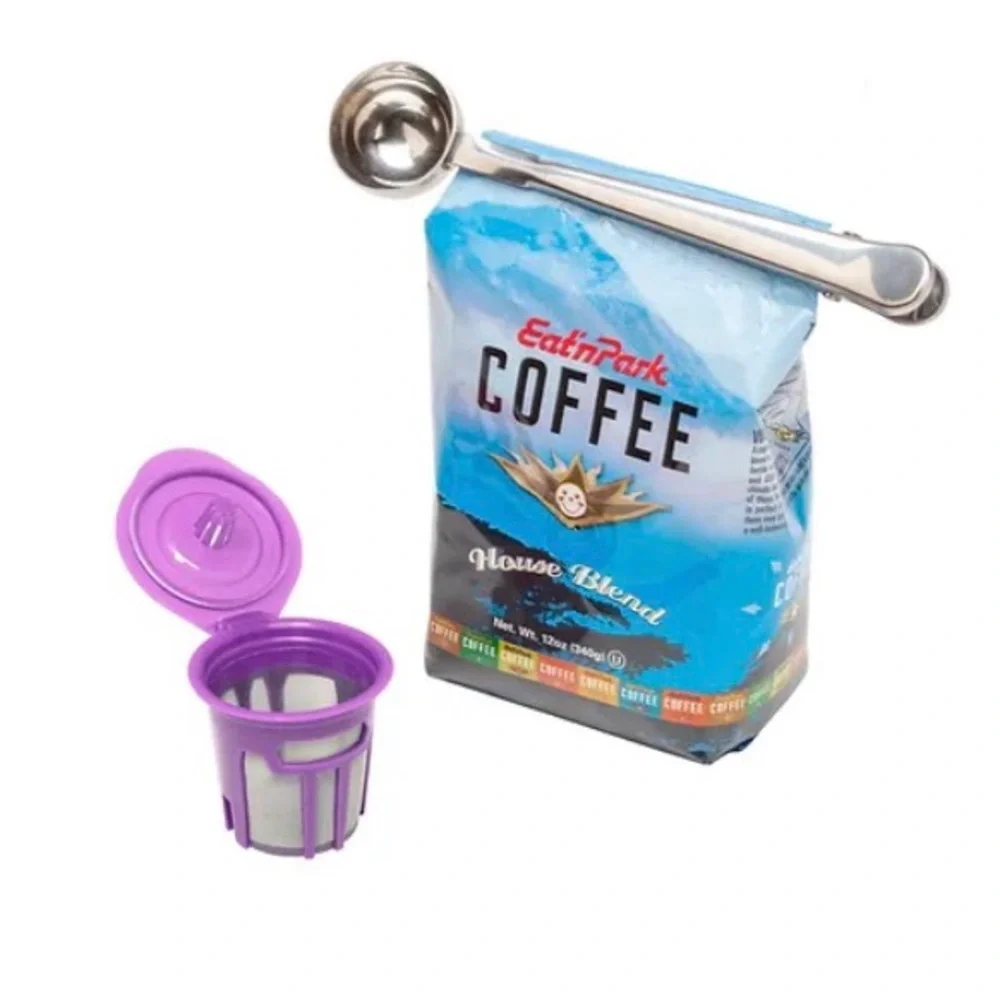 NEW Countertop Café Coffee Filter And Scoop Set